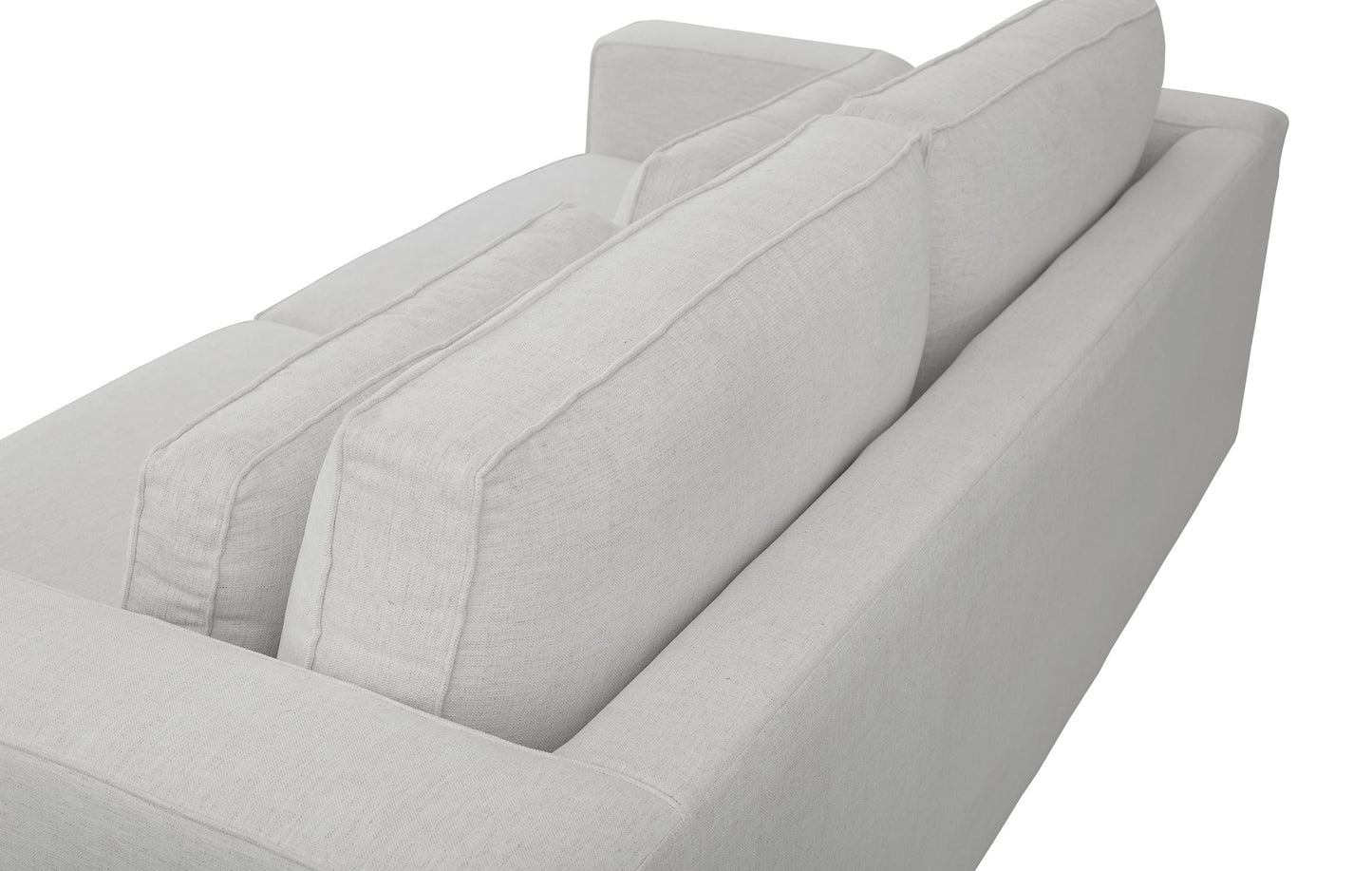 Moby Track Arm Sofa- Stone - Chapin Furniture