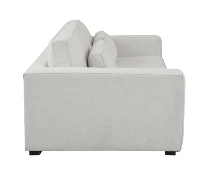 Moby Track Arm 4 Piece L-Shaped Corner Sectional- Stone - Chapin Furniture