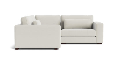Moby Track Arm 3 Piece L-Shaped Corner Sectional- Oyster - Chapin Furniture