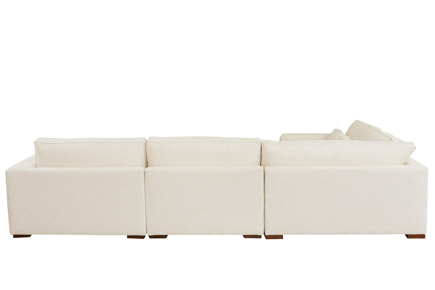 Moby Track Arm 5 Piece L-Shaped Corner Sectional- Oyster - Chapin Furniture