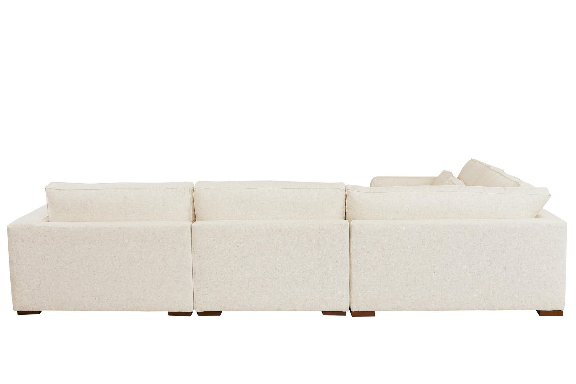 Moby Track Arm 5 Piece L-Shaped Corner Sectional- Oyster - Chapin Furniture