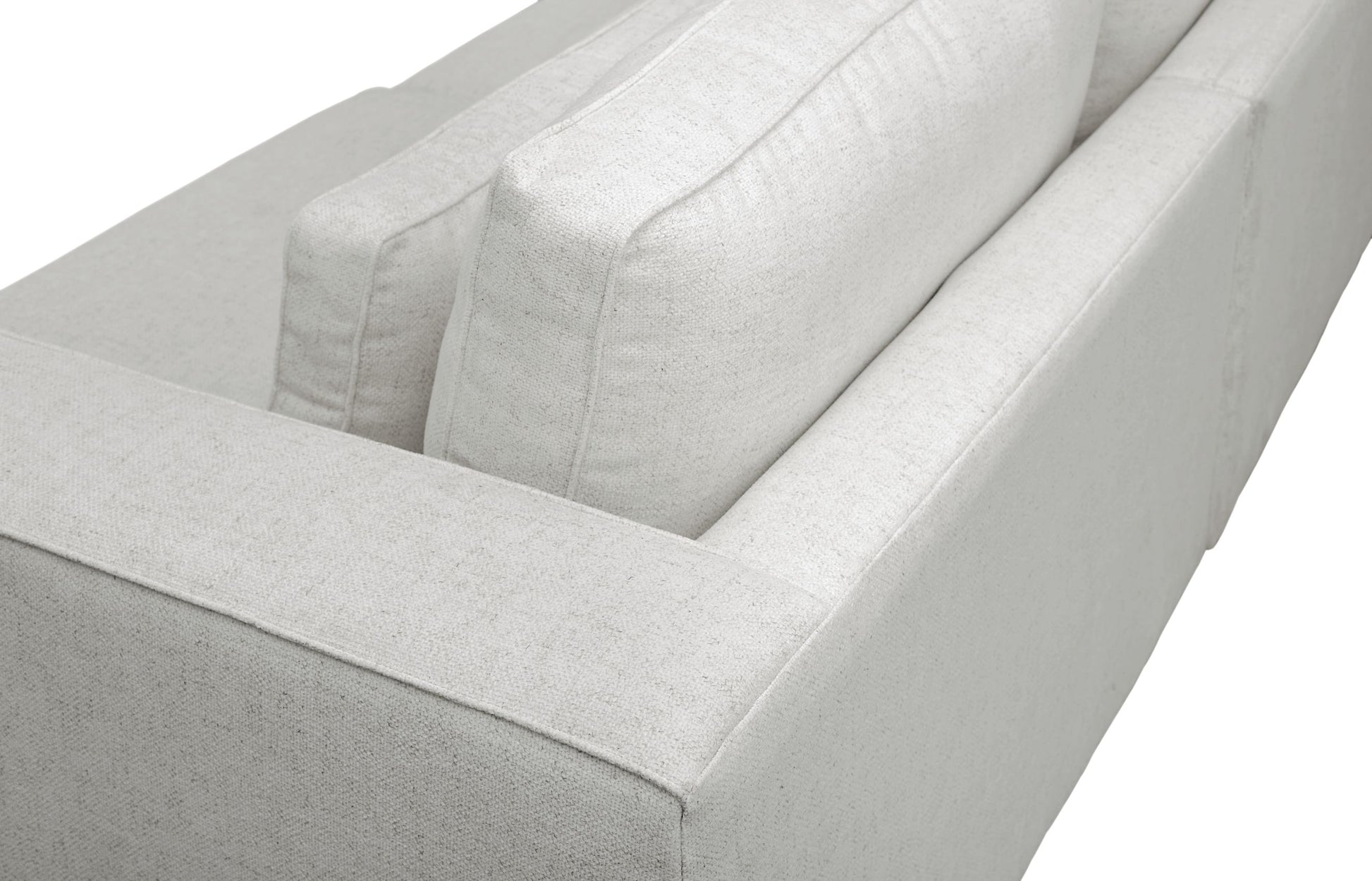 Moby Track Arm 5 Piece L-Shaped Corner Sectional- Stone - Chapin Furniture