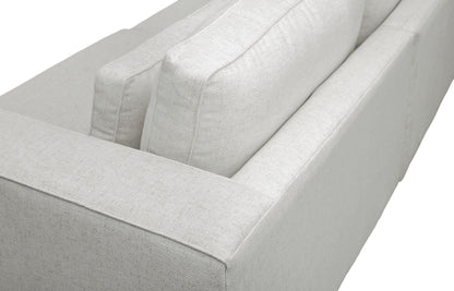 Moby Track Arm 5 Piece L-Shaped Corner Sectional- Stone - Chapin Furniture