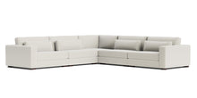 Moby Track Arm 5 Piece L-Shaped Corner Sectional- Oyster - Chapin Furniture