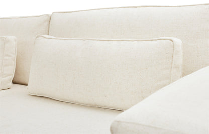 Moby Track Arm 5 Piece L-Shaped Corner Sectional- Oyster - Chapin Furniture