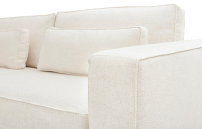 Moby Track Arm 5 Piece L-Shaped Corner Sectional- Oyster - Chapin Furniture