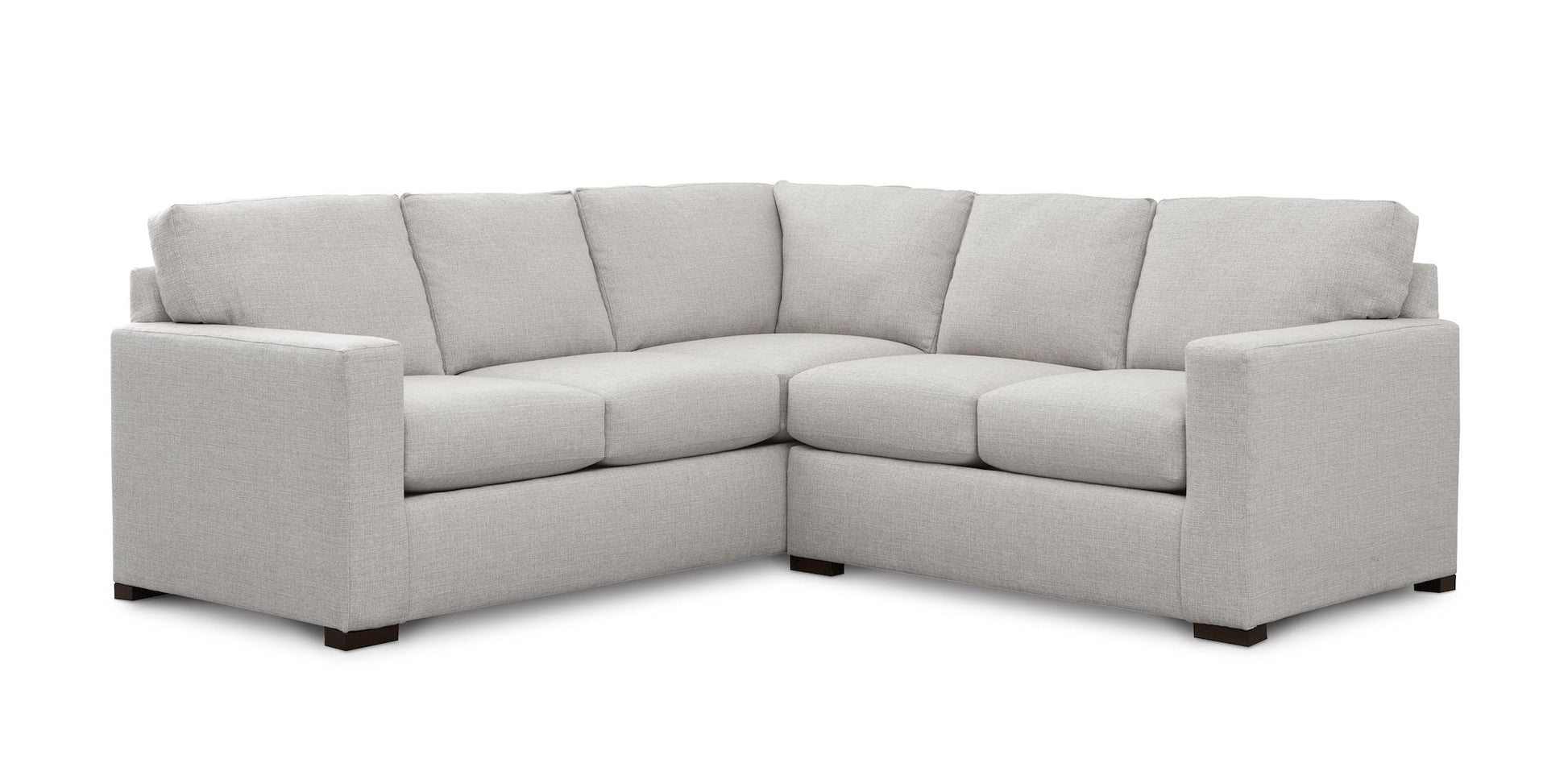 Anson Track Arm L-Shaped Sectional - Laredo Chrome - Chapin Furniture