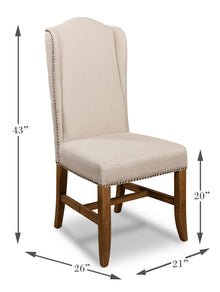 High Back Dining Chair- Set of 2 - Chapin Furniture