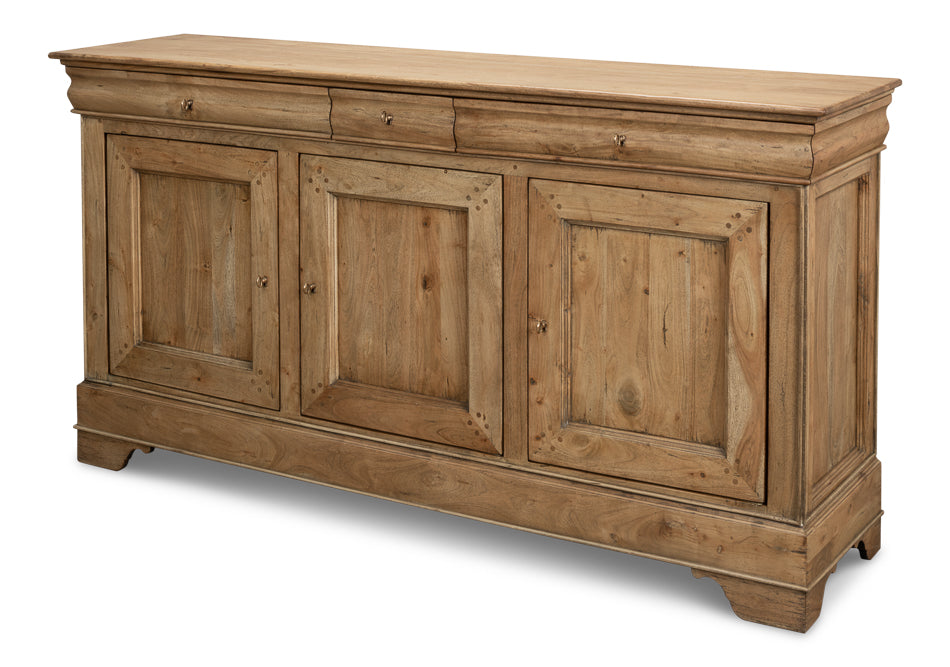 Cafe Au Lait Buffet- Driftwood Finish - Chapin Furniture