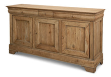 Cafe Au Lait Buffet- Driftwood Finish - Chapin Furniture