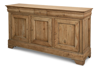 Cafe Au Lait Buffet- Driftwood Finish - Chapin Furniture