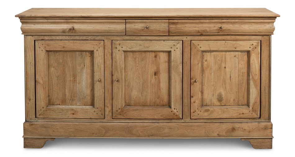 Cafe Au Lait Buffet- Driftwood Finish - Chapin Furniture