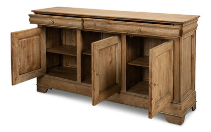 Cafe Au Lait Buffet- Driftwood Finish - Chapin Furniture