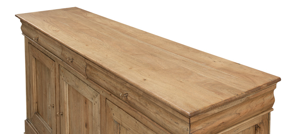 Cafe Au Lait Buffet- Driftwood Finish - Chapin Furniture