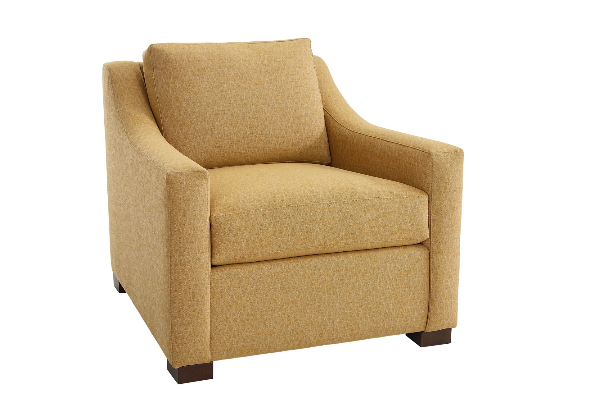 Bassett Oliver Chair- Mocha - Chapin Furniture