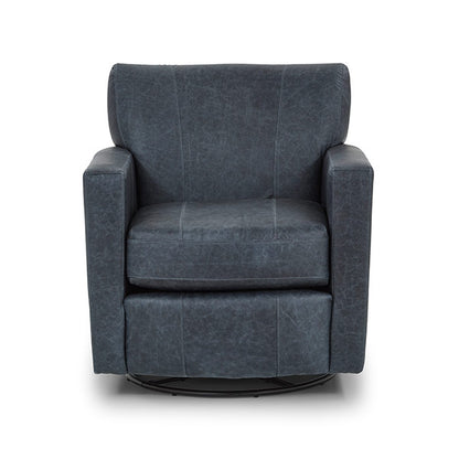 Caroly Swivel Glide Barrel Chair- Custom - Chapin Furniture