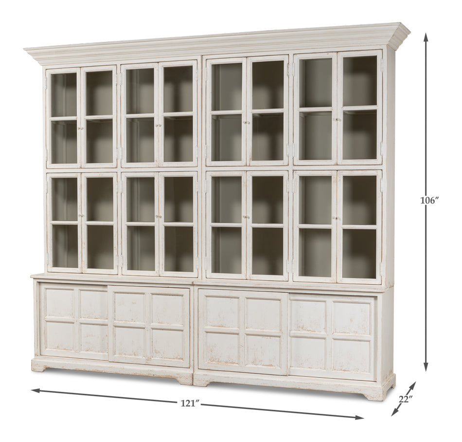 Glass Front Bookcase - Chapin Furniture