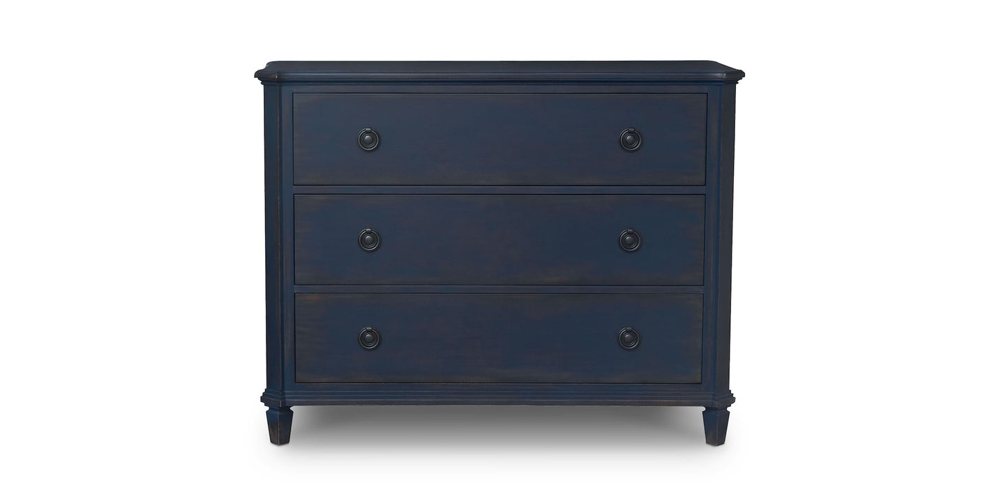 Trafford Accent Chest- Adriatic Blue - Chapin Furniture