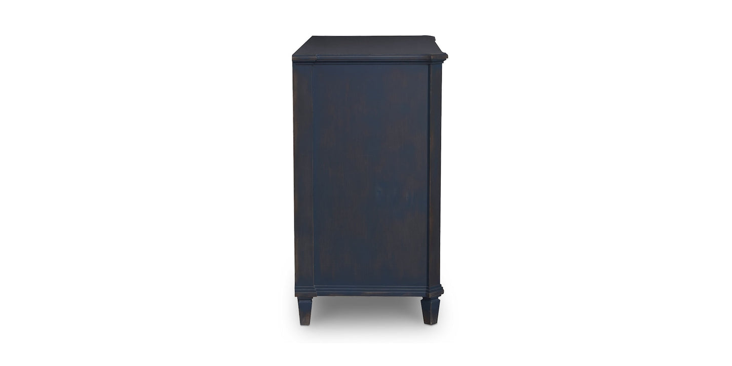 Trafford Accent Chest- Adriatic Blue - Chapin Furniture