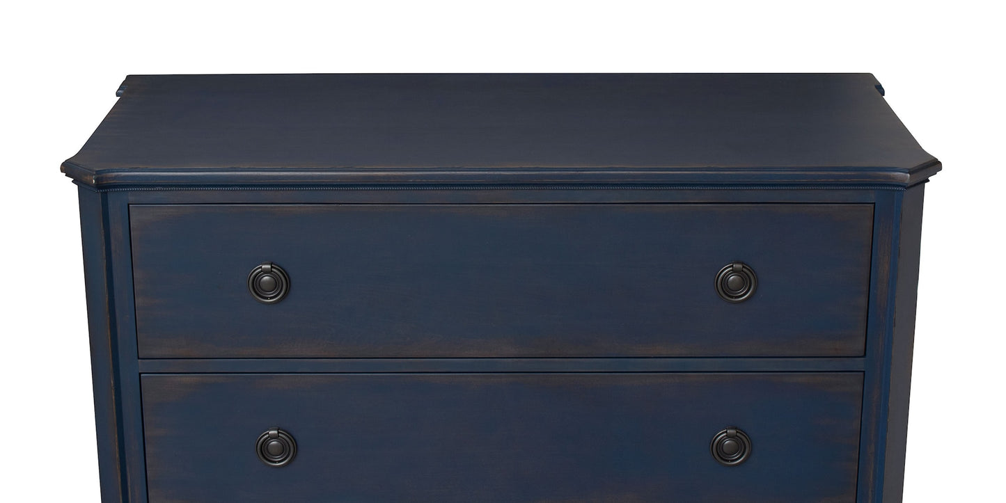 Trafford Accent Chest- Adriatic Blue - Chapin Furniture