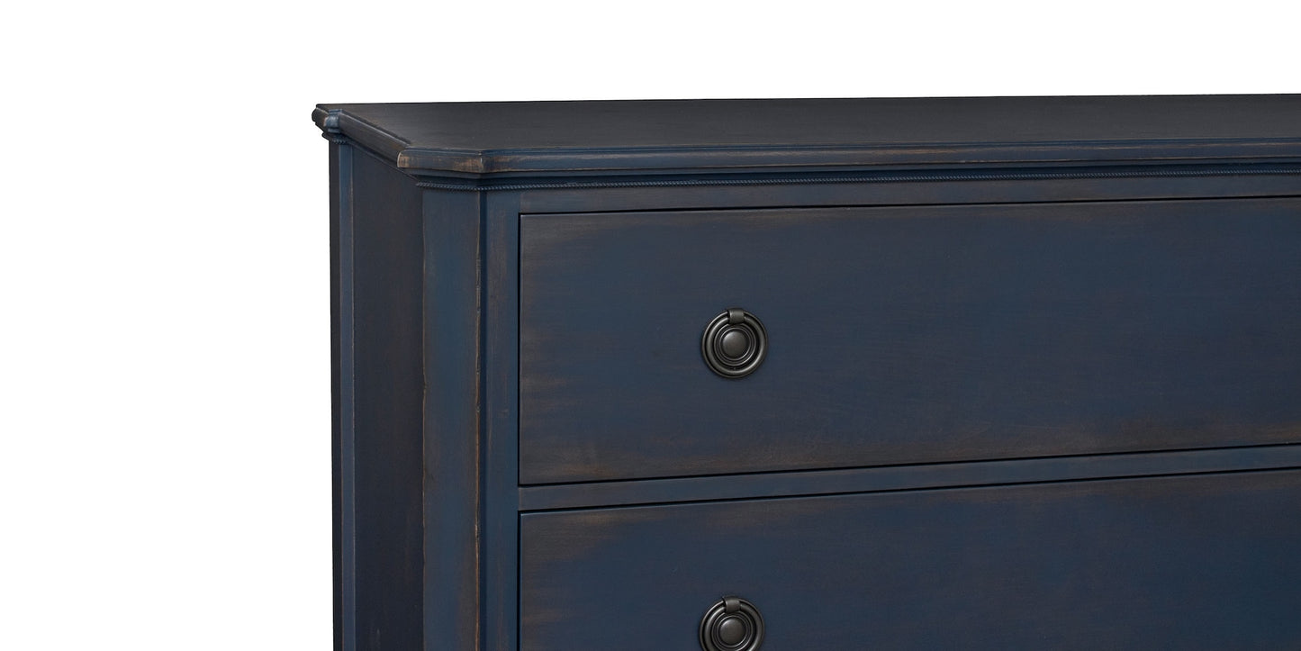 Trafford Accent Chest- Adriatic Blue - Chapin Furniture