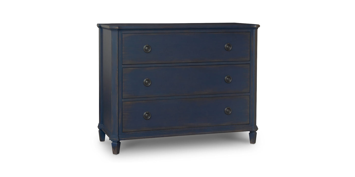 Trafford Accent Chest- Adriatic Blue - Chapin Furniture
