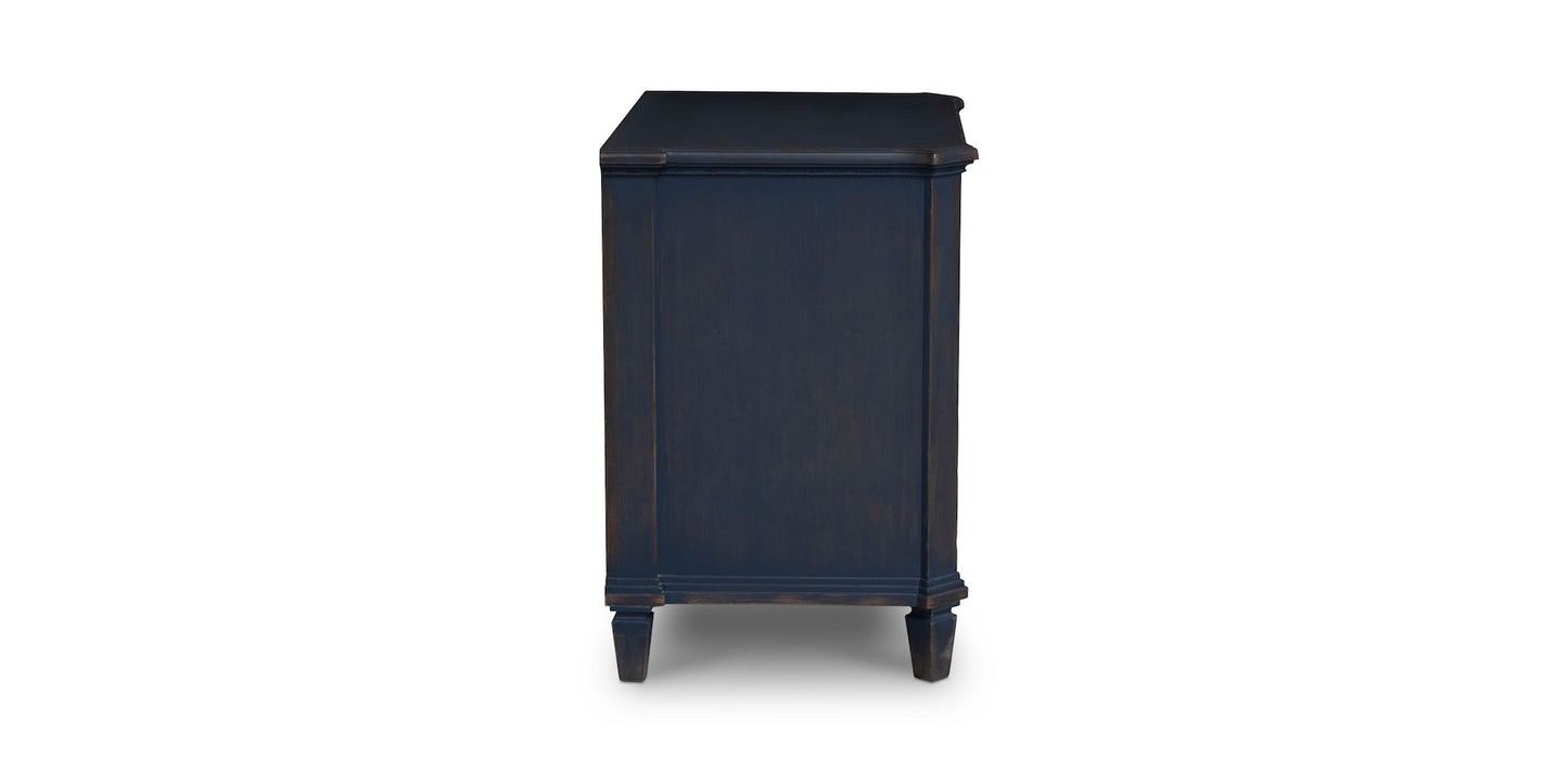Trafford Nightstand- Adriatic Blue - Chapin Furniture