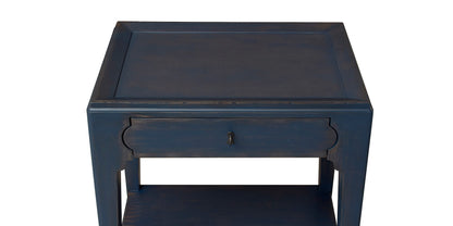 Mayfair Bedside Table- Adriatic Blue - Chapin Furniture