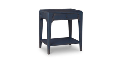 Mayfair Bedside Table- Adriatic Blue - Chapin Furniture