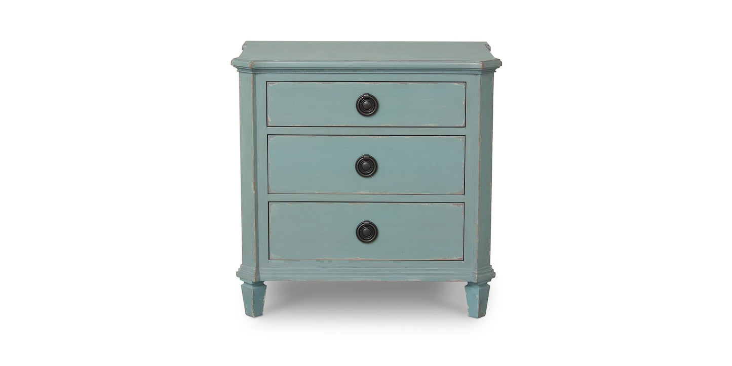 Trafford Nightstand- Lagoon - Chapin Furniture