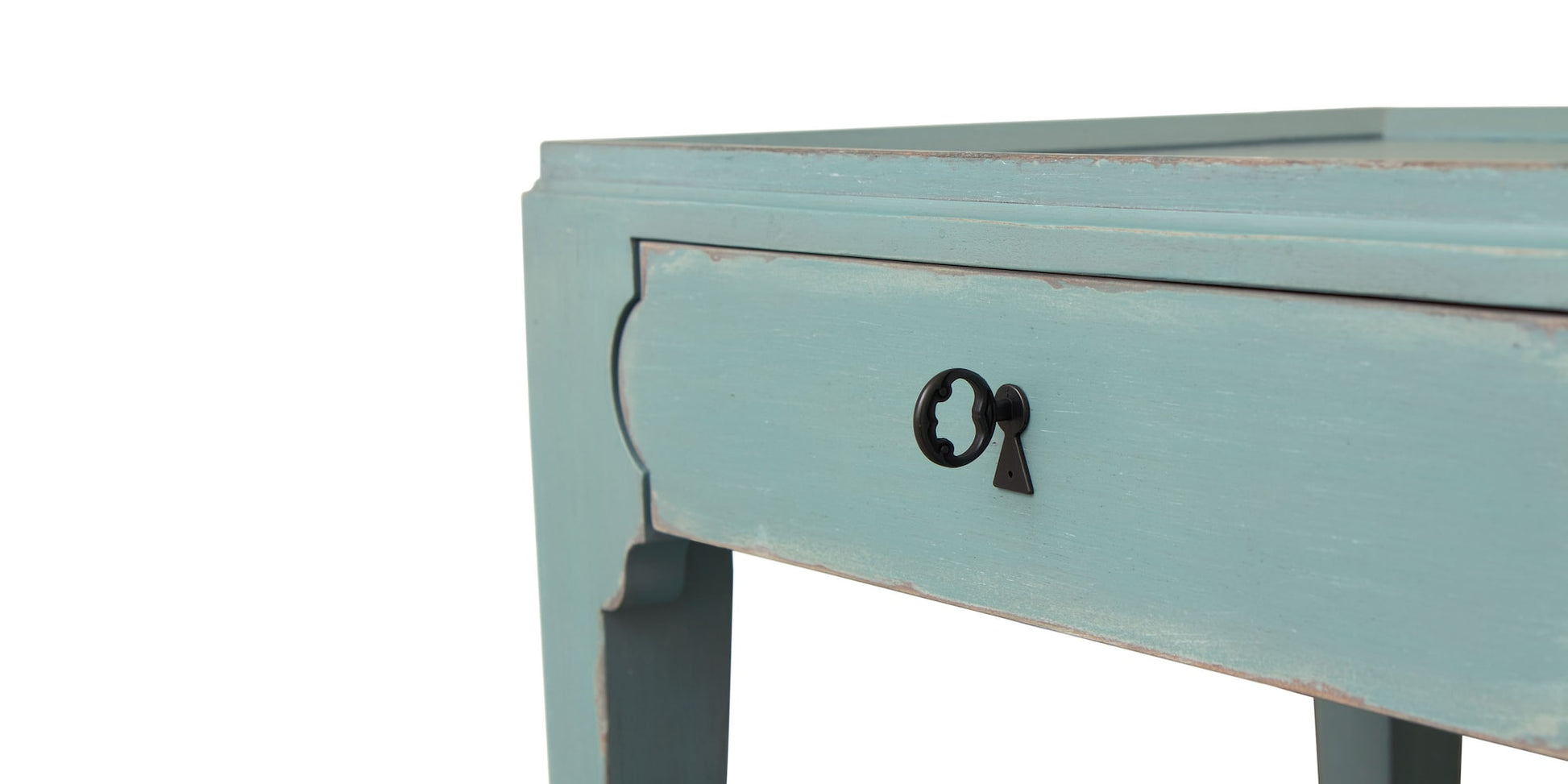 Mayfair Bedside Table- Lagoon - Chapin Furniture