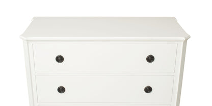 Trafford Accent Chest- Porcelain White - Chapin Furniture