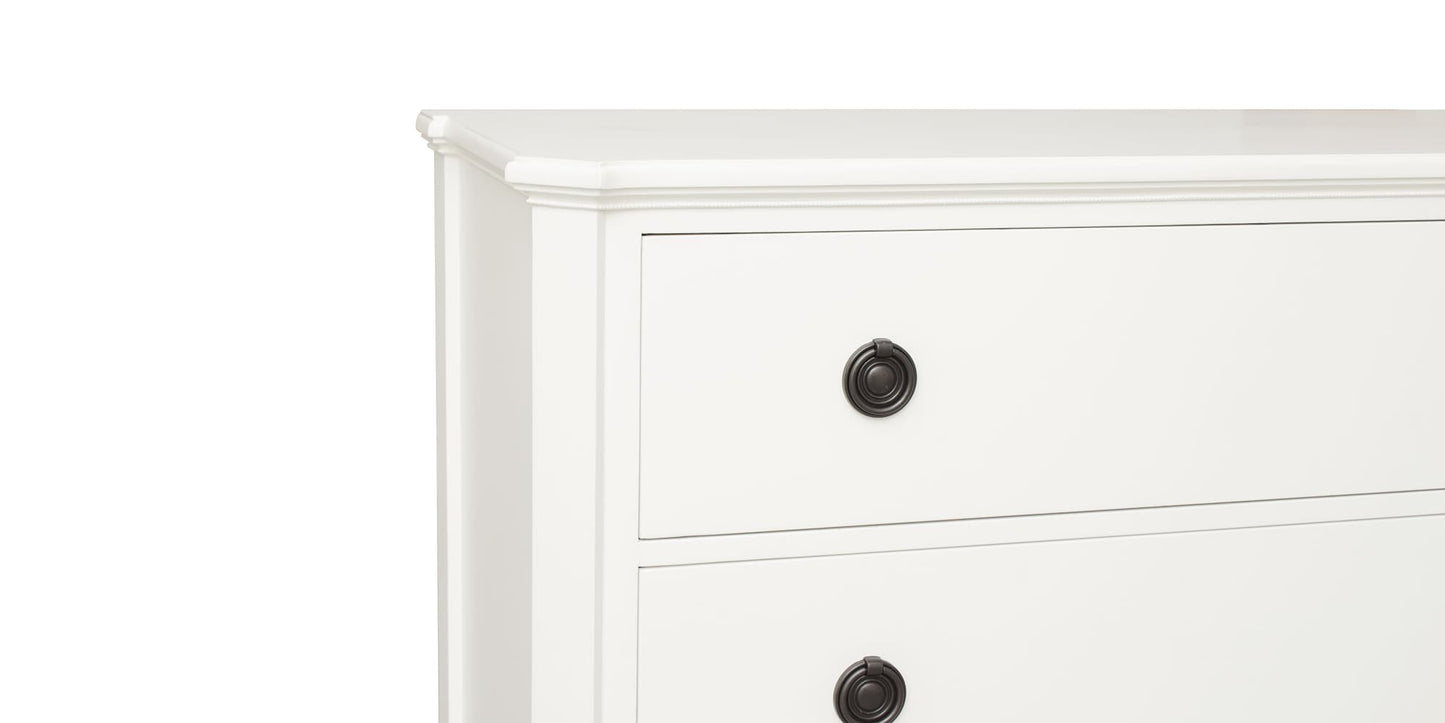 Trafford Accent Chest- Porcelain White - Chapin Furniture