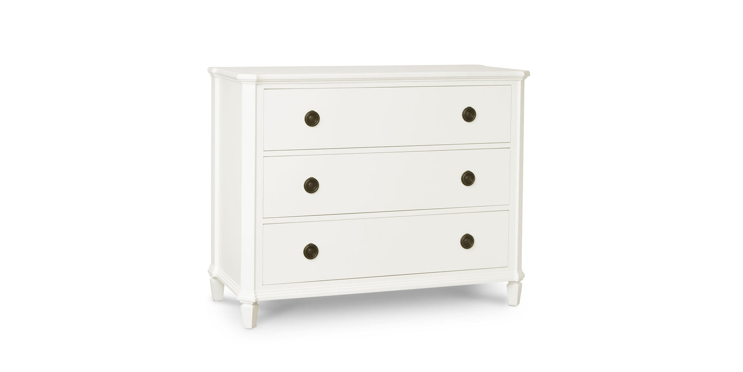 Trafford Accent Chest- Porcelain White - Chapin Furniture