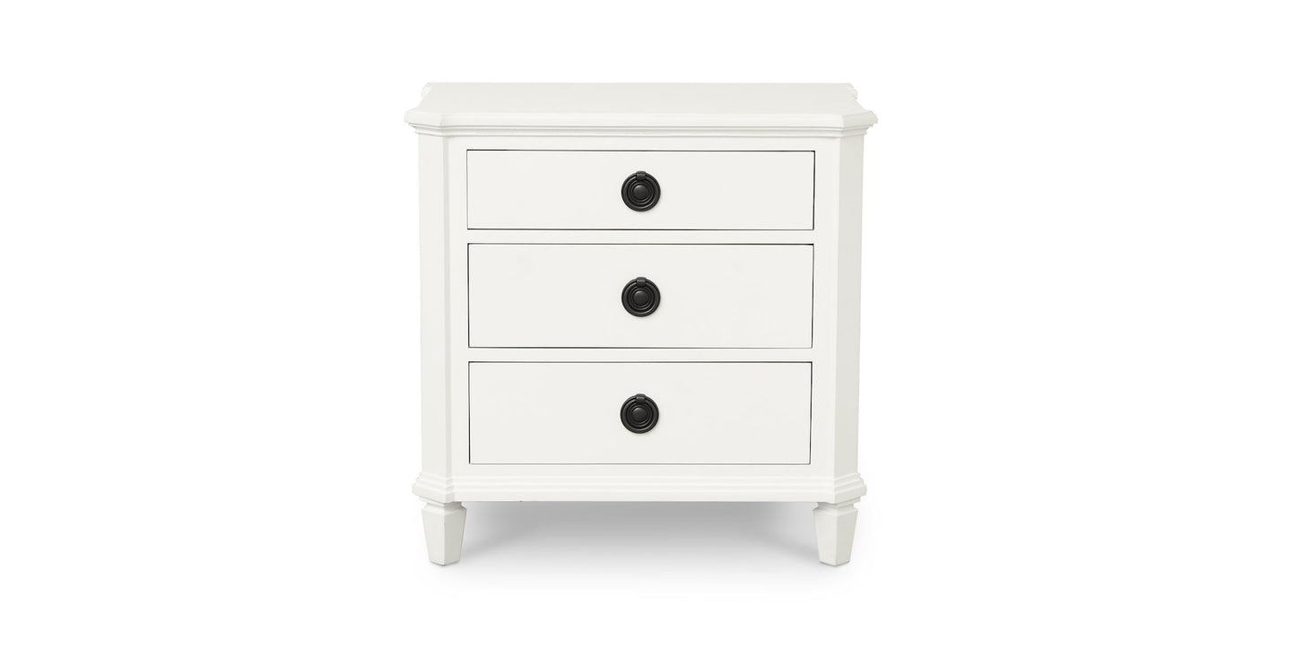 Trafford Nightstand- Porcelain White - Chapin Furniture