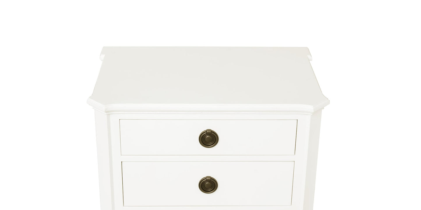 Trafford Nightstand- Porcelain White - Chapin Furniture