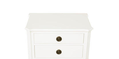 Trafford Nightstand- Porcelain White - Chapin Furniture