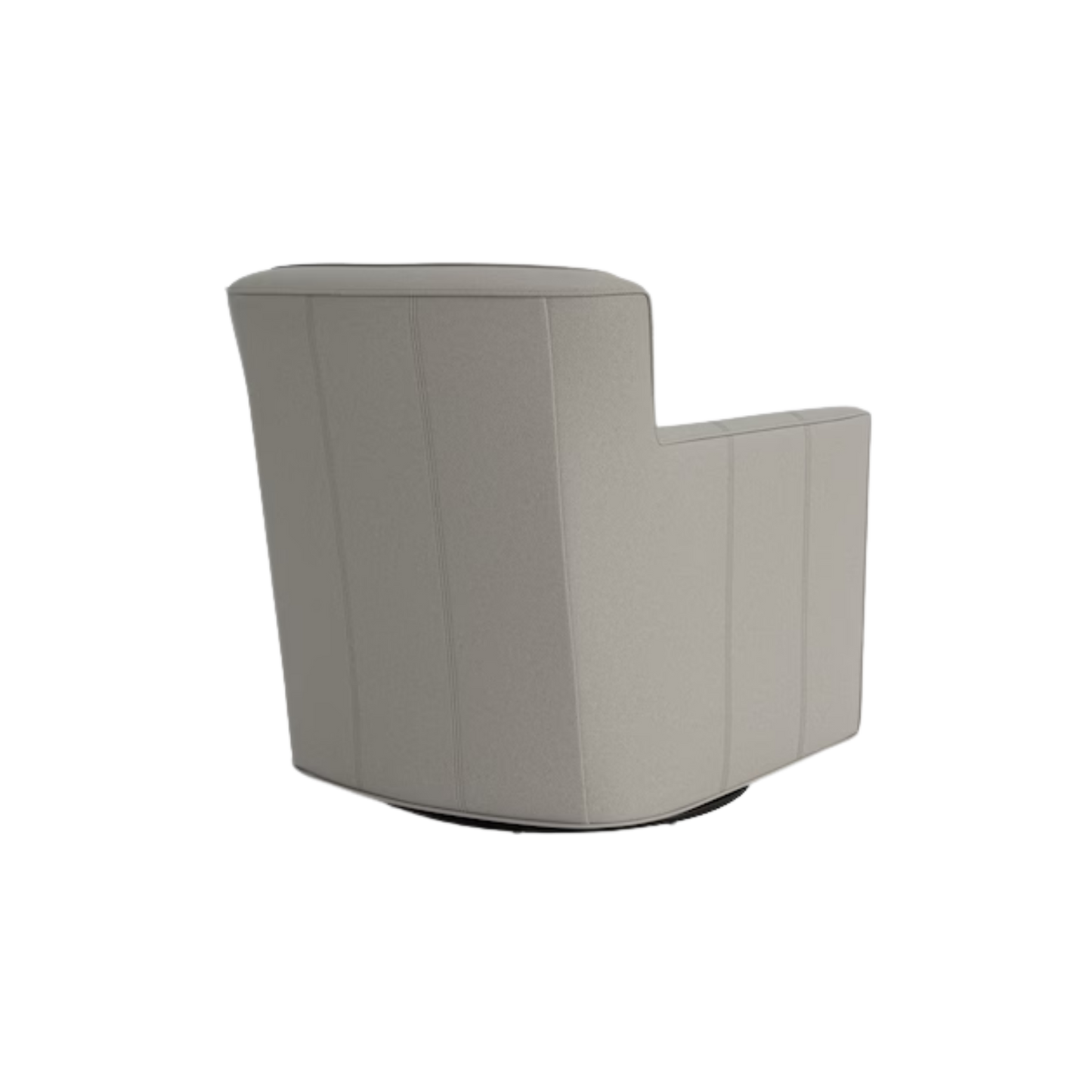 New American Living Leather Thin Track Arm Swivel Glider Chair - Custom - Chapin Furniture