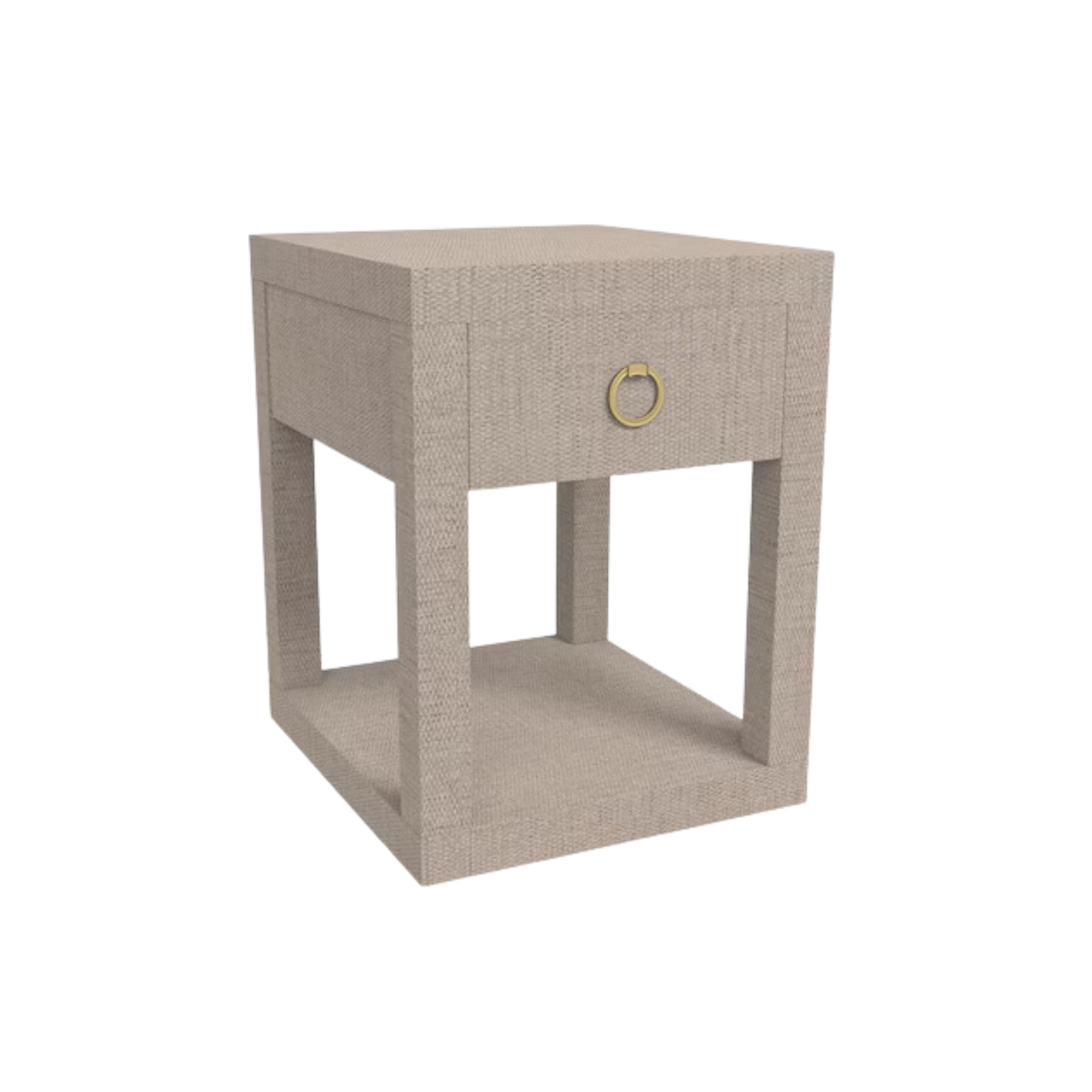 Ventura Raffia Chairside Table - Thumbnail 5