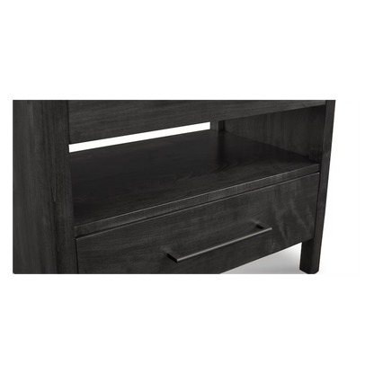 Benchmade Parkway Nightstand - Cinder - Chapin Furniture