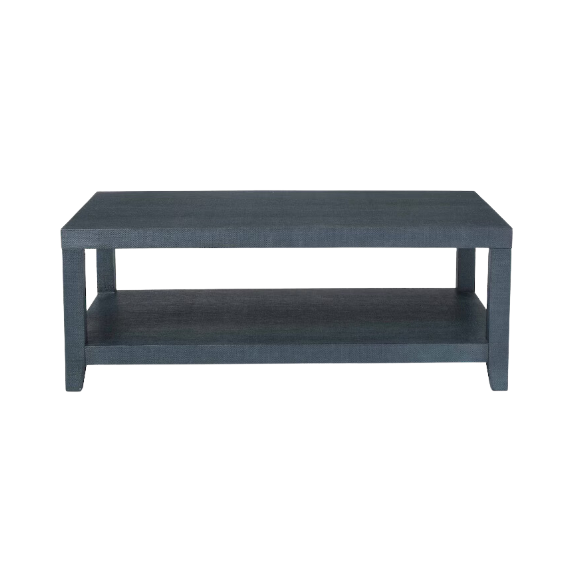 Ventura Raffia Rectangle Cocktail Table - Pacific Blue - Chapin Furniture