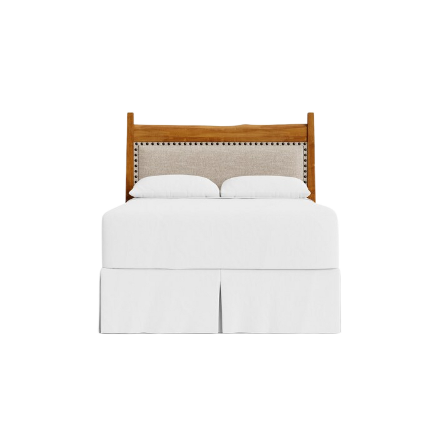 Benchmade Heritage Live Edge Upholstered Headboard - Custom - Chapin Furniture