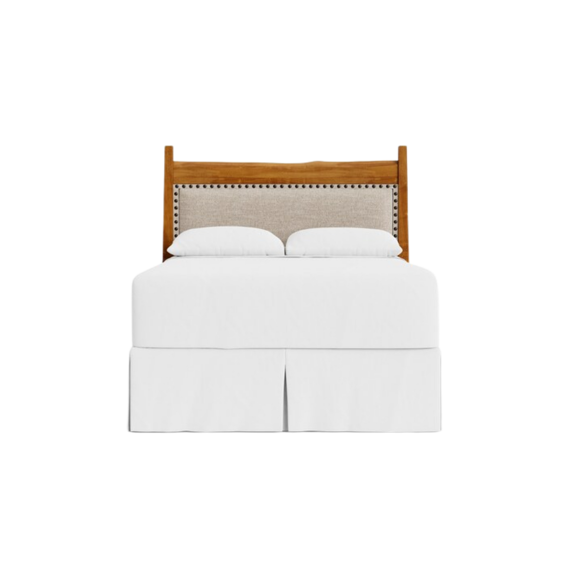 Benchmade Heritage Live Edge Upholstered Headboard - Custom - Chapin Furniture