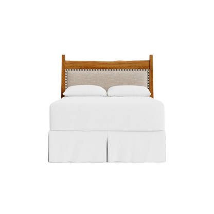 Benchmade Heritage Live Edge Upholstered Headboard - Custom - Chapin Furniture