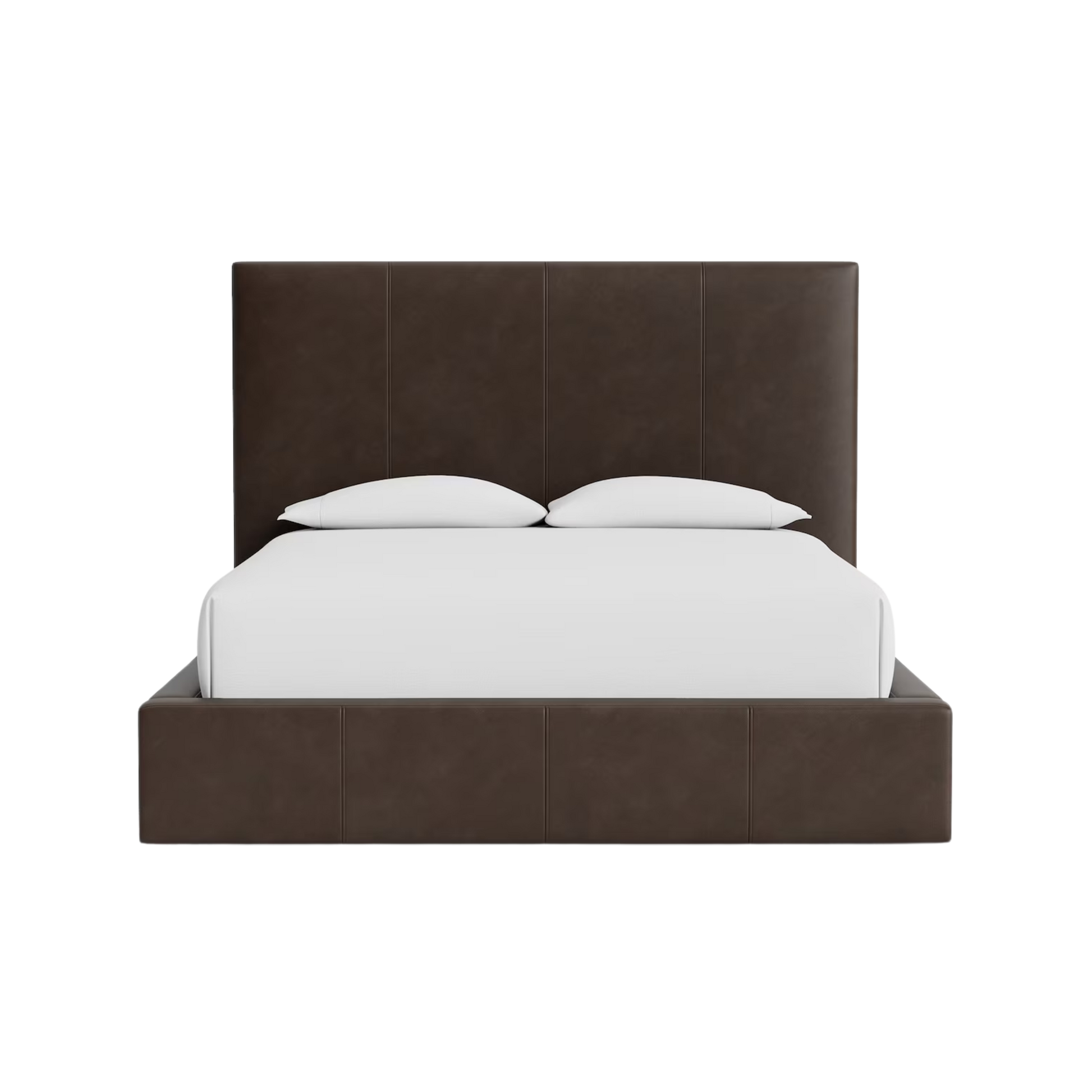 Eden Leather Upholstered Bed 48" - Custom - Chapin Furniture