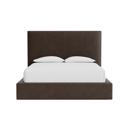 Eden Leather Upholstered Bed 48" - Custom - Chapin Furniture
