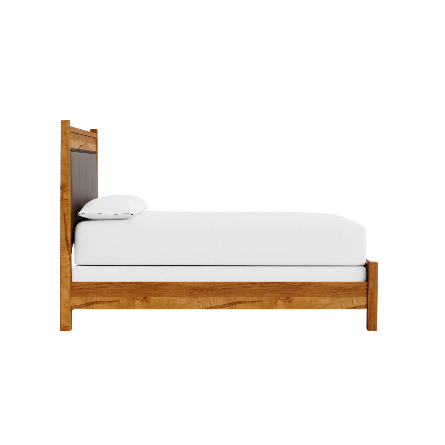 Benchmade Heritage Leather Upholstered Bed - Custom - Chapin Furniture