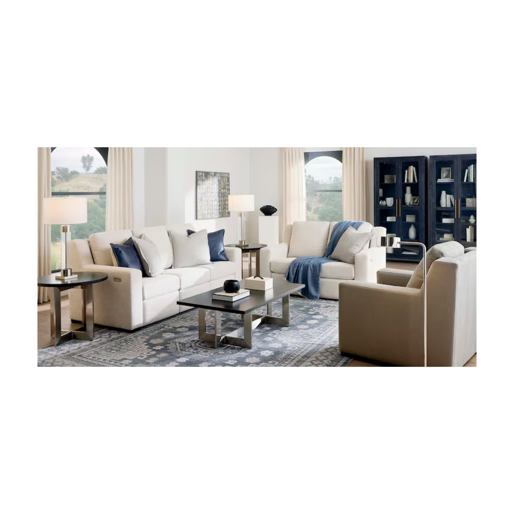 Foster Display Cabinet - Black - Chapin Furniture