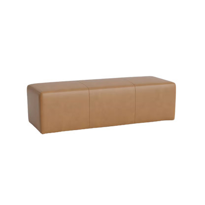 Kelly Leather Bench - Custom - Chapin Furniture