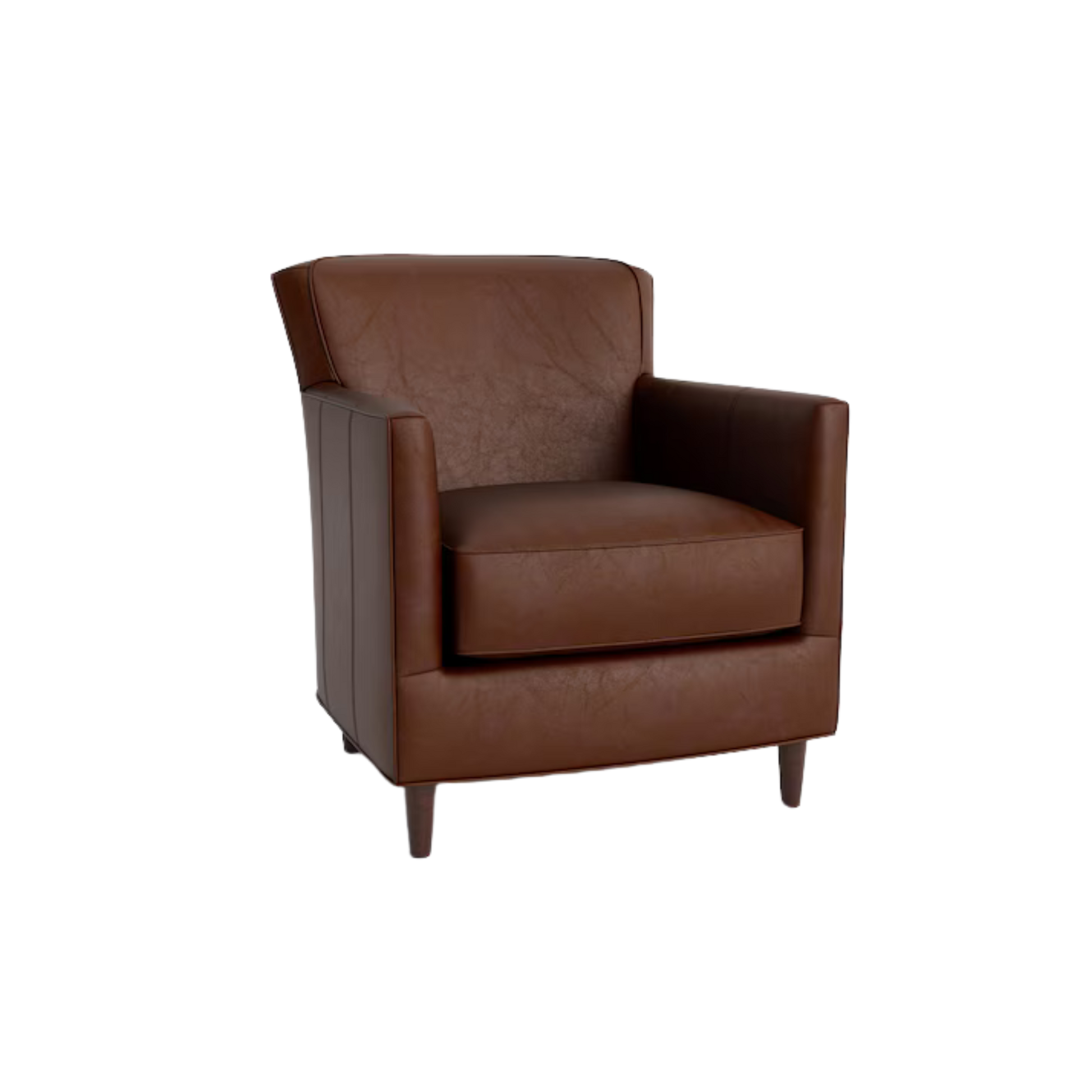 New American Living Leather Accent Chair - Custom - Chapin Furniture